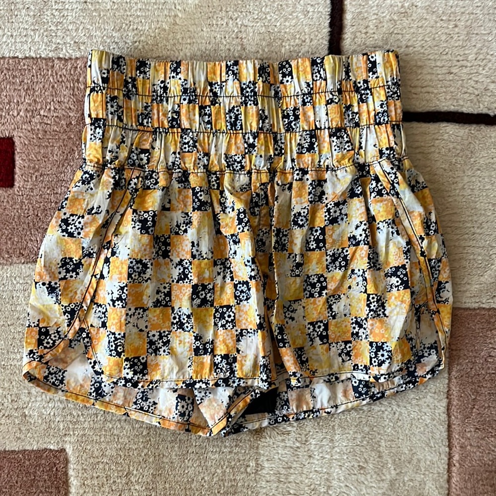 Free People Movement Pattern Running Shorts